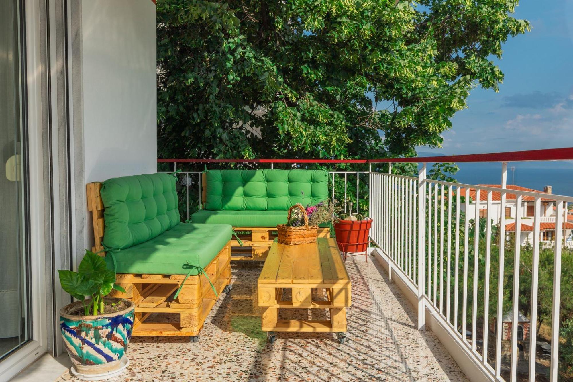 Mimoza'S Sea View Apartment PalaiónTsiflíkion Εξωτερικό φωτογραφία